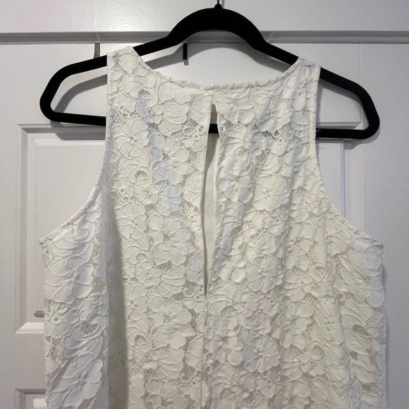 BB Dakota White Lace Dress - Picture 8 of 9